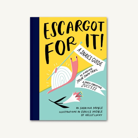 NEW Escargot For It❕ A Snail's Guide Hardcover Gift Book - Picture 1 of 1